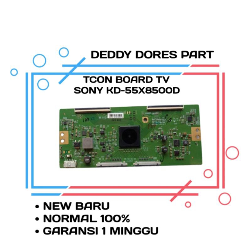 TCON TIKON TCON BOARD PAPAN LAYAR TV SONY KD 55X8500D
