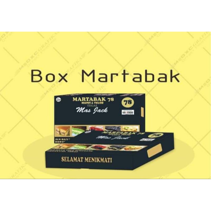 

kardus kemasan martabak custome