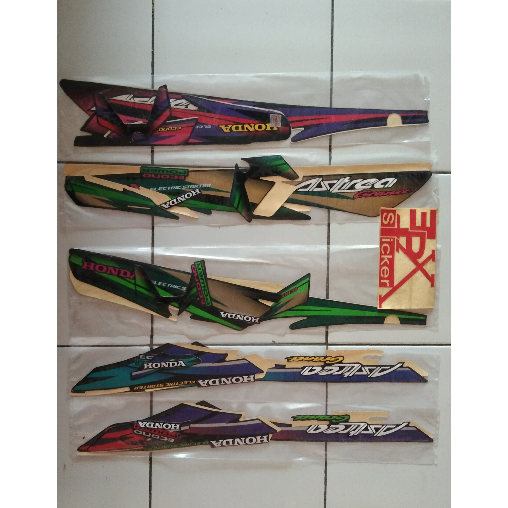 Striping Original Honda Astrea Grand sabit 1995 1996