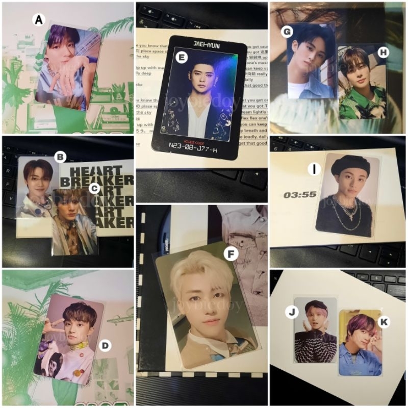 Photocard Nct Haechan Mark Jaemin Jeno Jaehyun dicon dilan baker sg23 cimol abs ac hello future depa