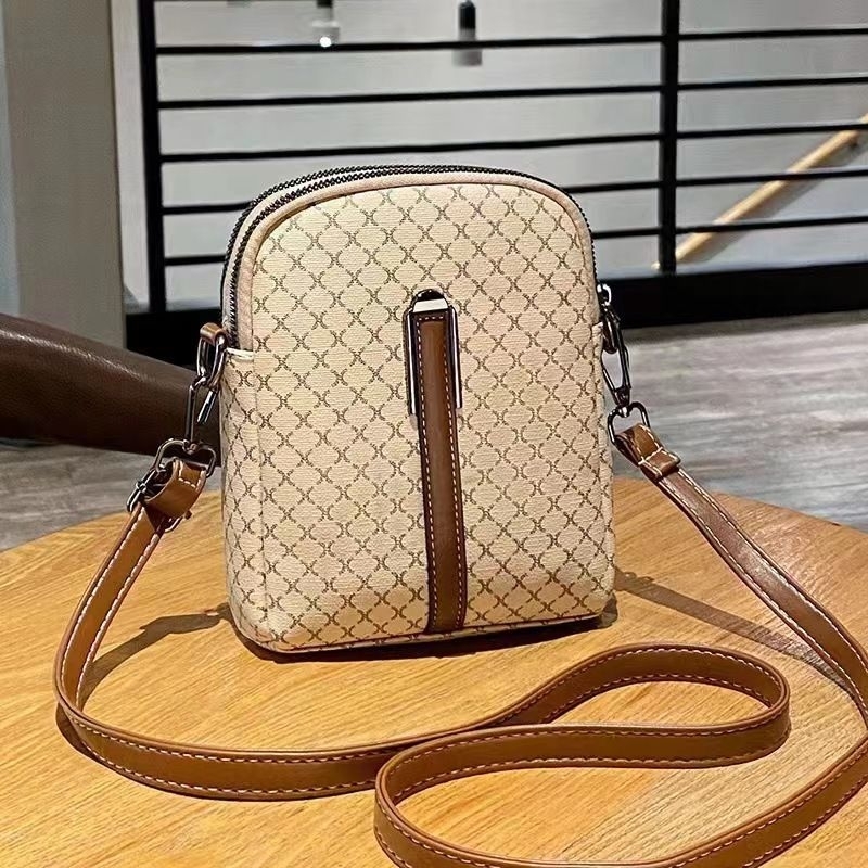 (1 KG MUAT 5PCS) E4128 G1987 TAS SELEMPANG HP WANITA  TAS HANDPHONE FASHION IMPORT TERBARU 2023 MURA