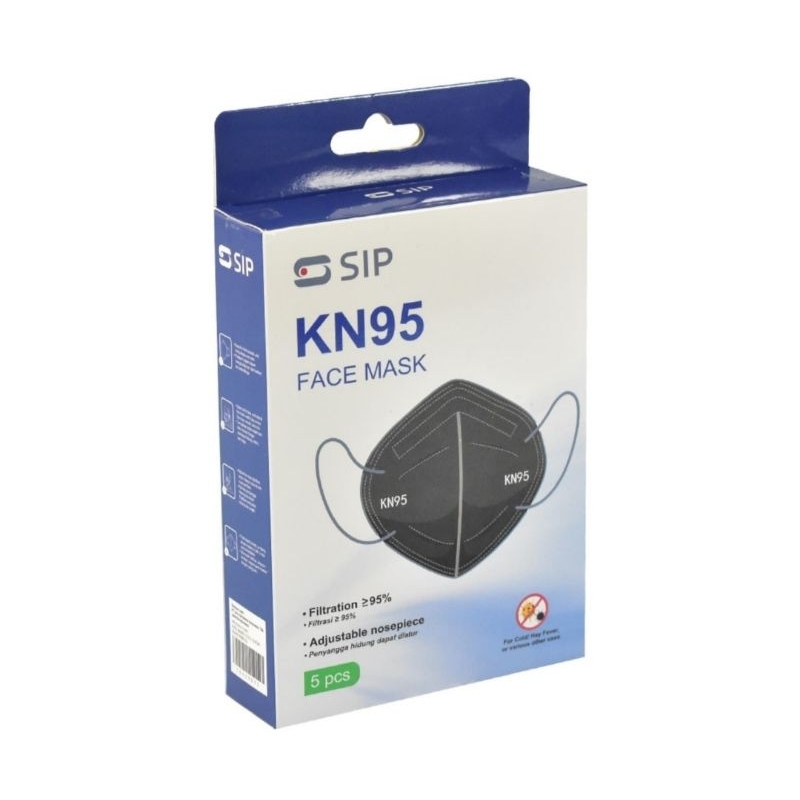 S Sip Masker Anti Virus Kn95 5pcs
