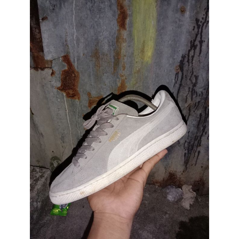 puma Suede grey