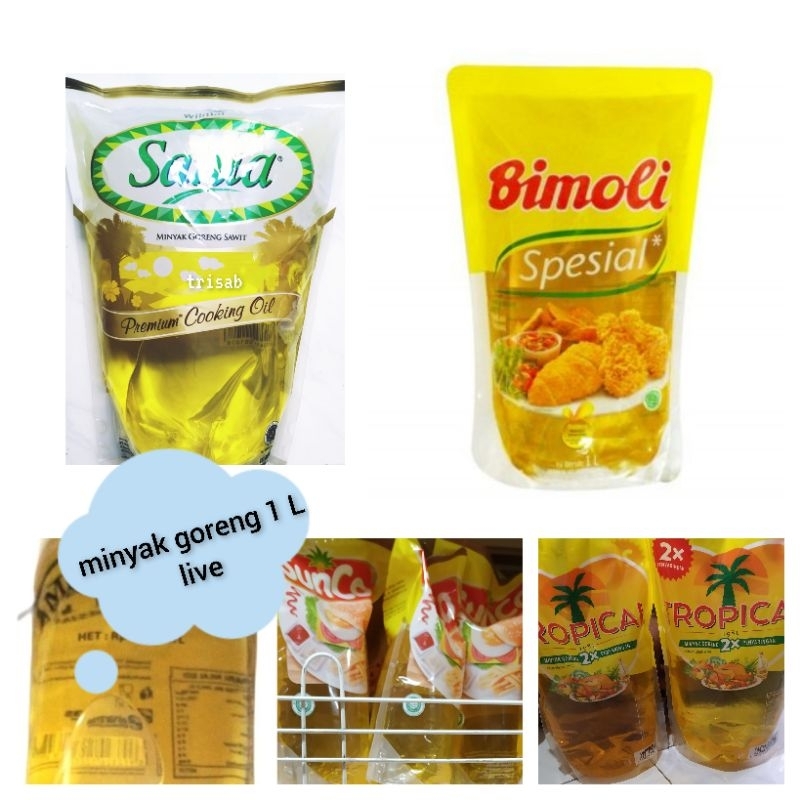 

Sania Minyak goreng 1 L