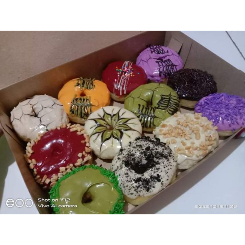 

[PO 1 Hari] Donat Aneka Rasa Topping - Request Topping - Request Ucapan