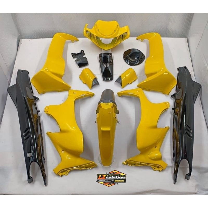 COVER BODY SET 125Z/ZR ORIGINAL YAMAHA GENUINE PART HLY