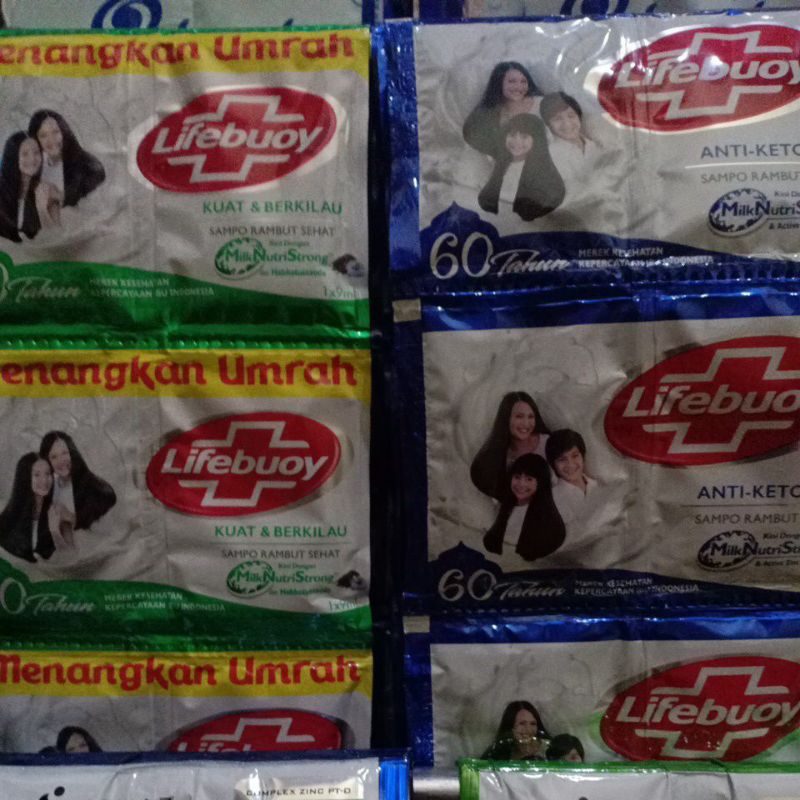 shampo lifebuoy sachet