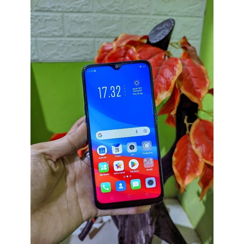 Oppo A5S 3/32 GB Second Mulus 100% Normal EX Oppo RESMI Indonesia