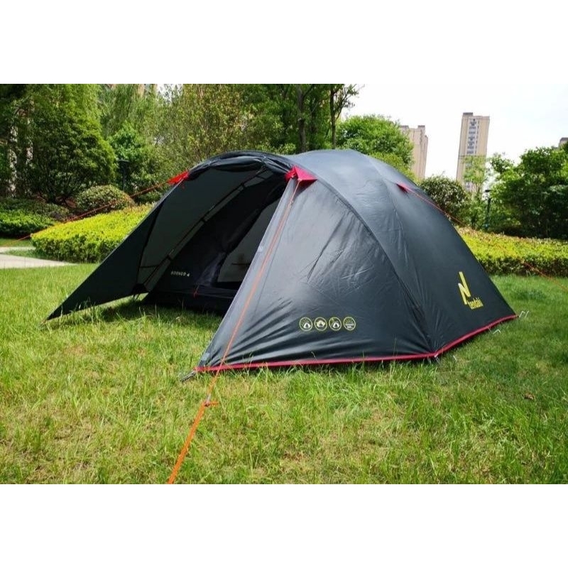 tenda borneo 4 grey tendaki