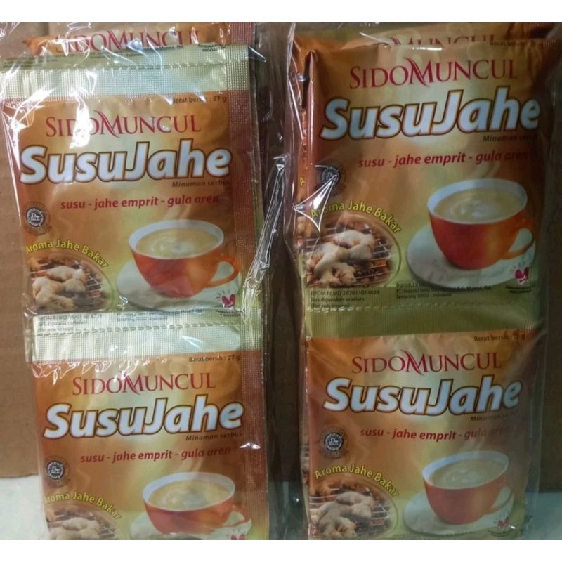 

susu jahe 1renteng isi10saet untuk hangatkan badan