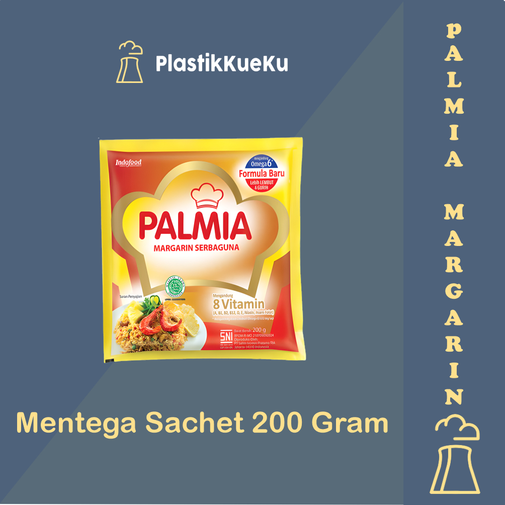 

Mentega Palmia Sachet Margarin Serbaguna 200 Gram