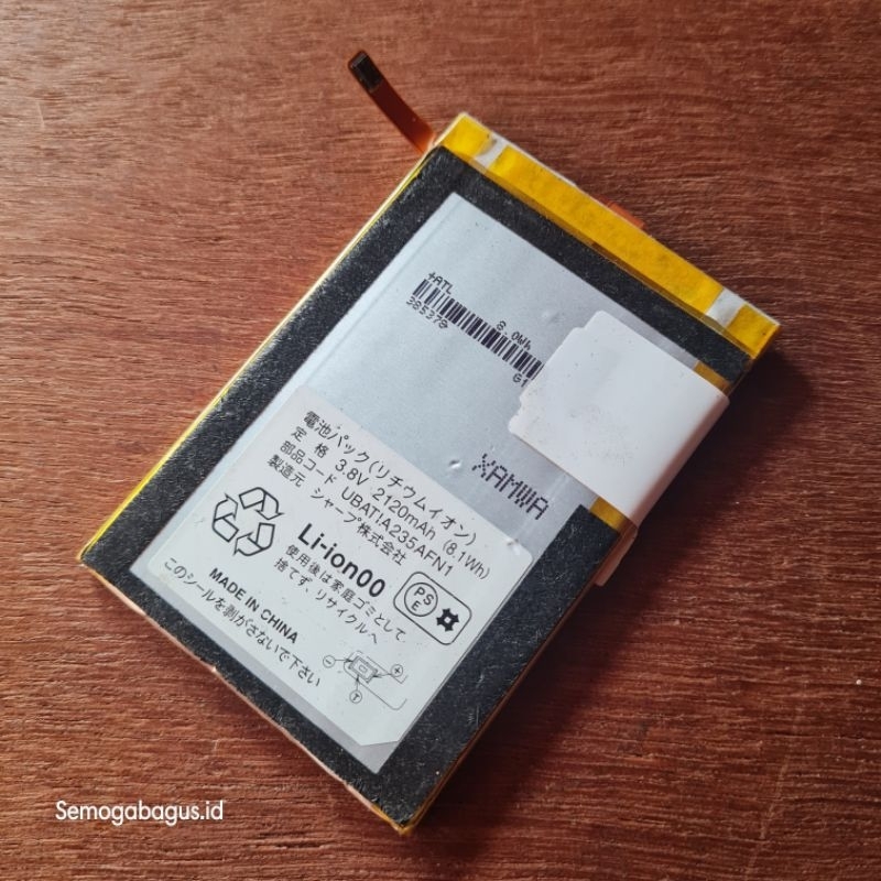 Baterai Sharp SH303 original copotan