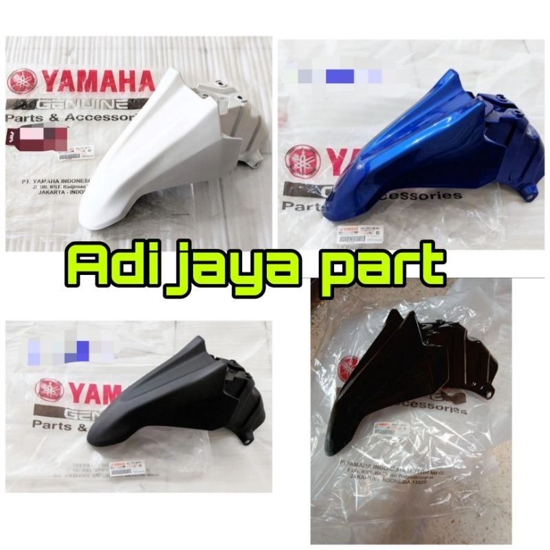spakbor slebor xride spakbor depan xride 125 biru original yamaha