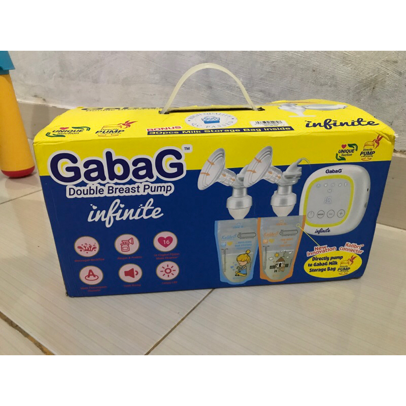 Preloved like new gabag breastpump