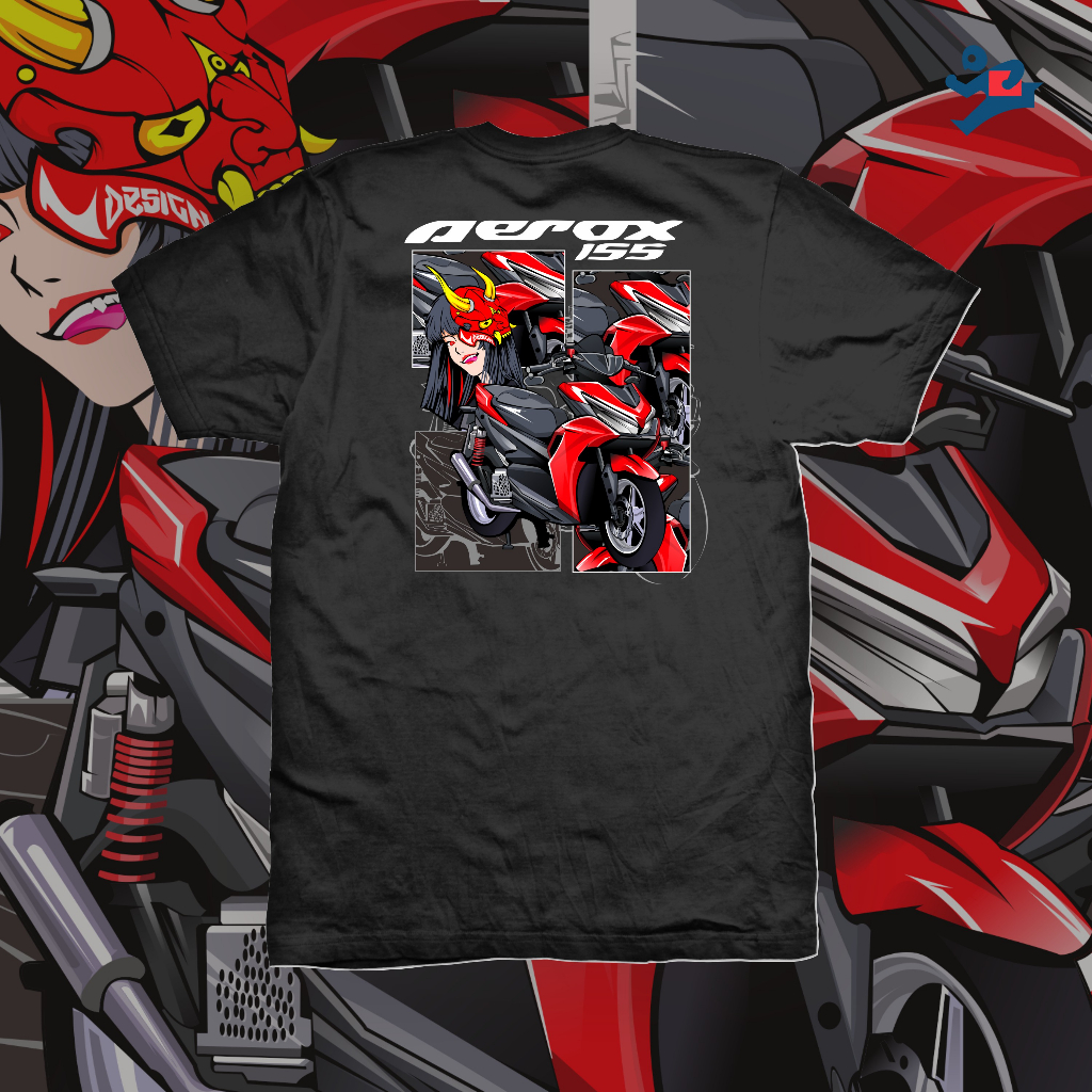 (PROMO) DISTRO PREMIUM Kaos YAMAHA ALL NEW AEROX STREET WEAR T shirt Otomotif KAOS NMAX / KAOS AEROX