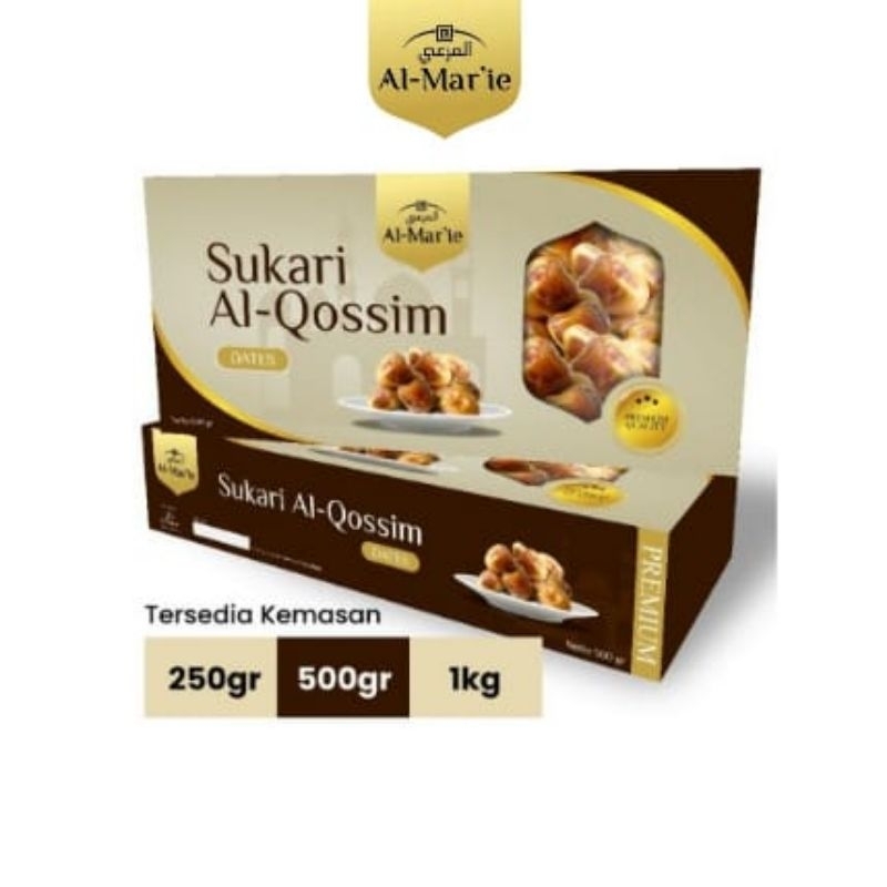 

Kurma Sukari Al Qassim Original Al Mar'ie Premium Dates