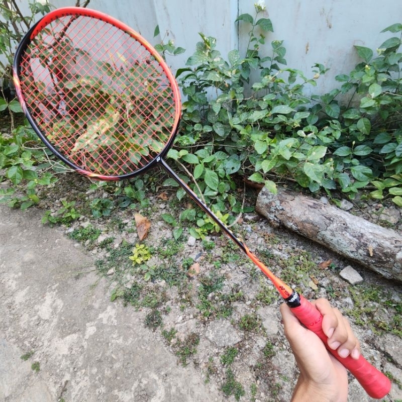 Raket Yonex Astrox 77 Red Shine Second/Bekas