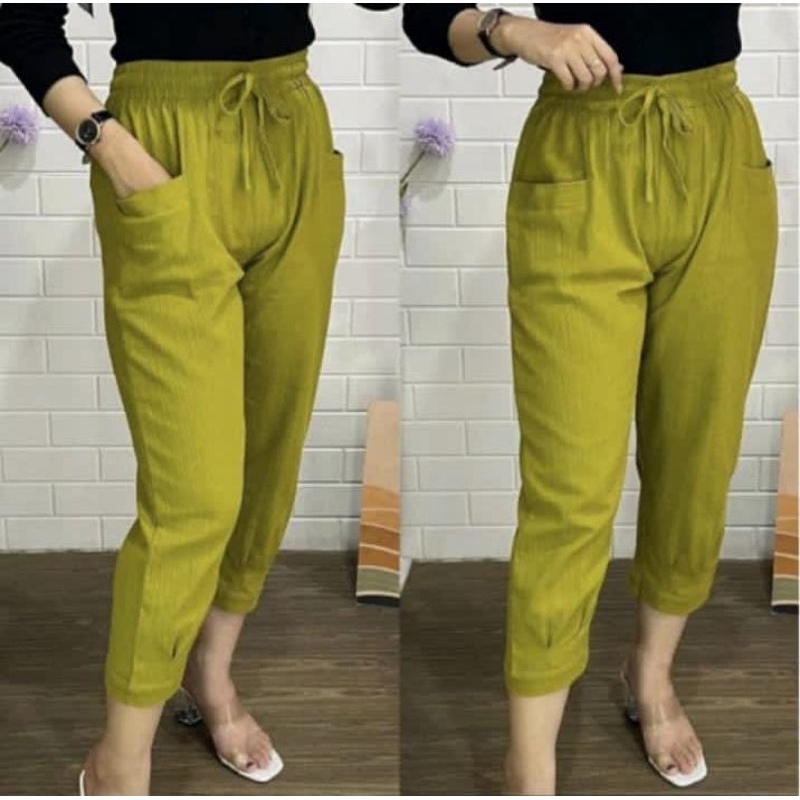 Haruka Pants Joger Pants Celana Santai