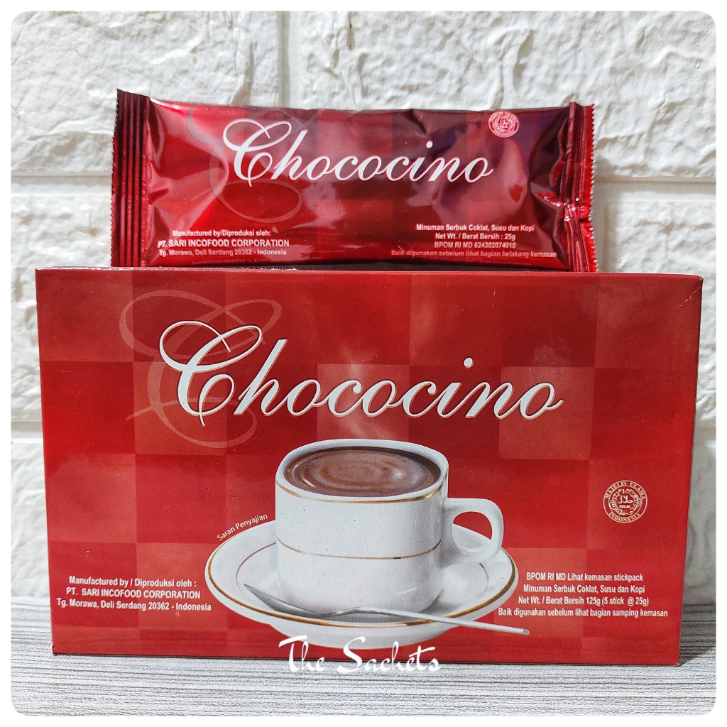 

Chococino Minuman Cokelat, Susu, Kopi Sachet