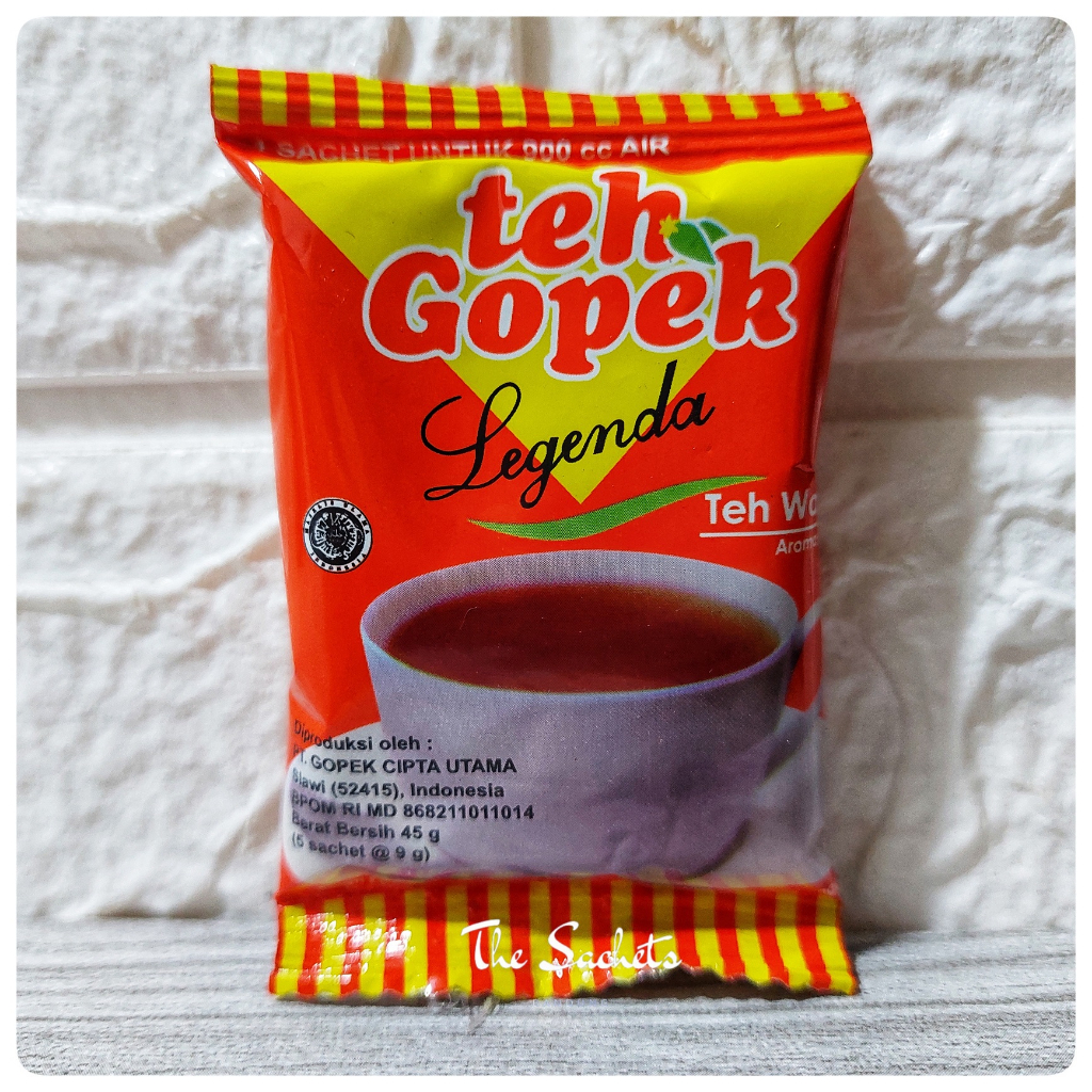 

Teh Gopek Legenda Bubuk Tubruk 9gr Sachet