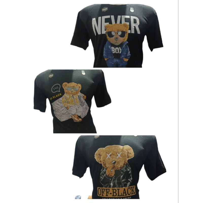 kaos panda / kaos distro panda / kaos hitam