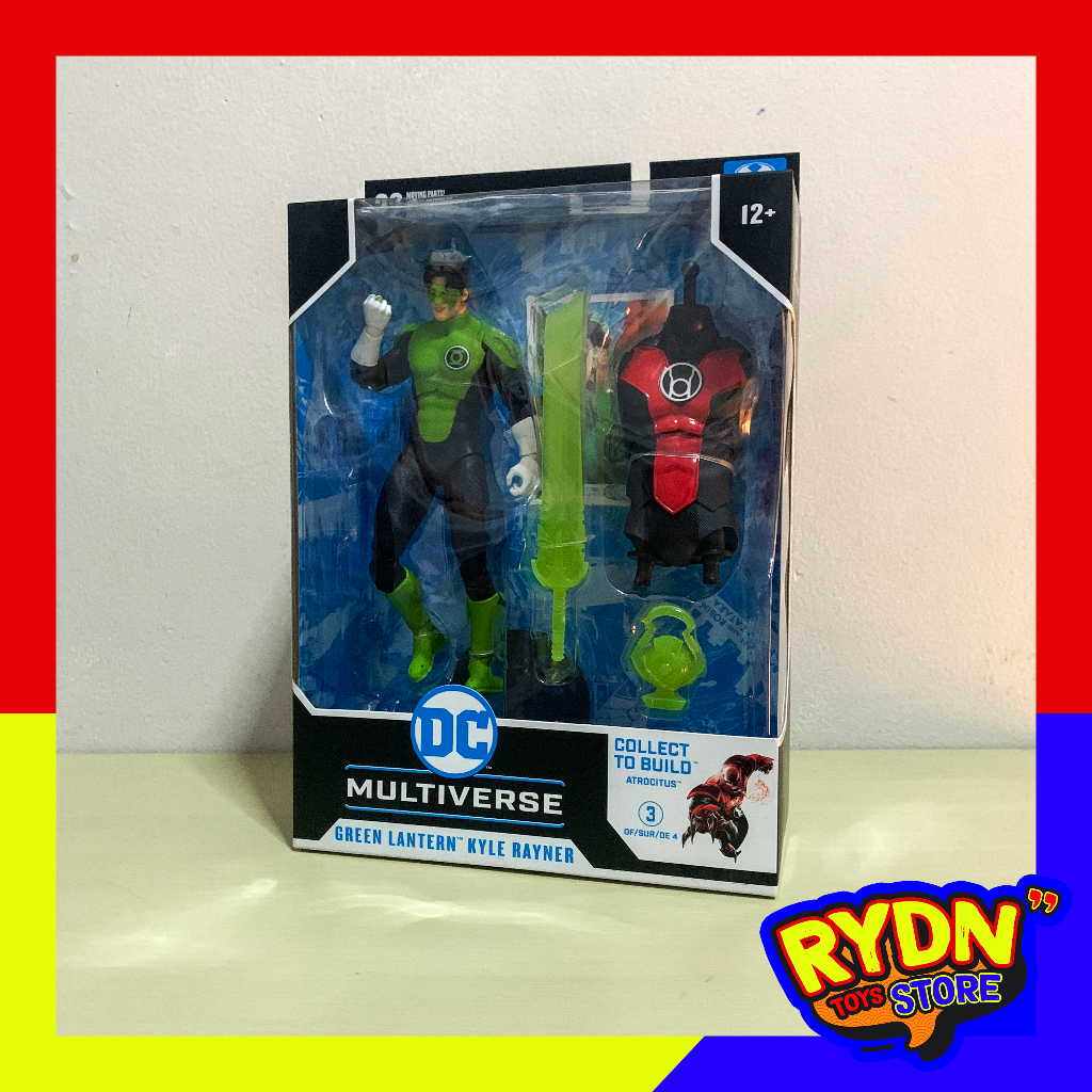 McFarlane DC Multiverse Blackest Night- Green lantern kyle rayner MISB