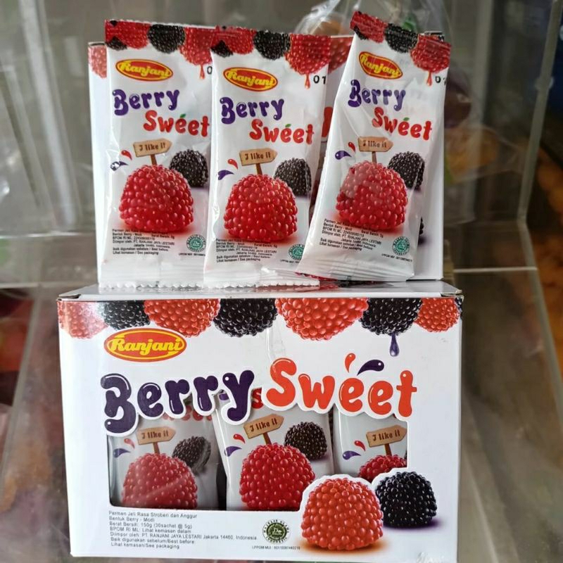 

[BOX] Ranjani Berry sweet isi 30 pcs x 5 gr