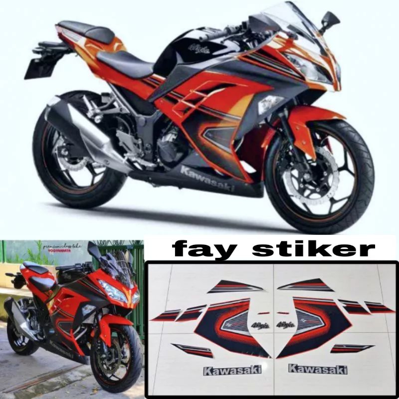striping ninja orange oren