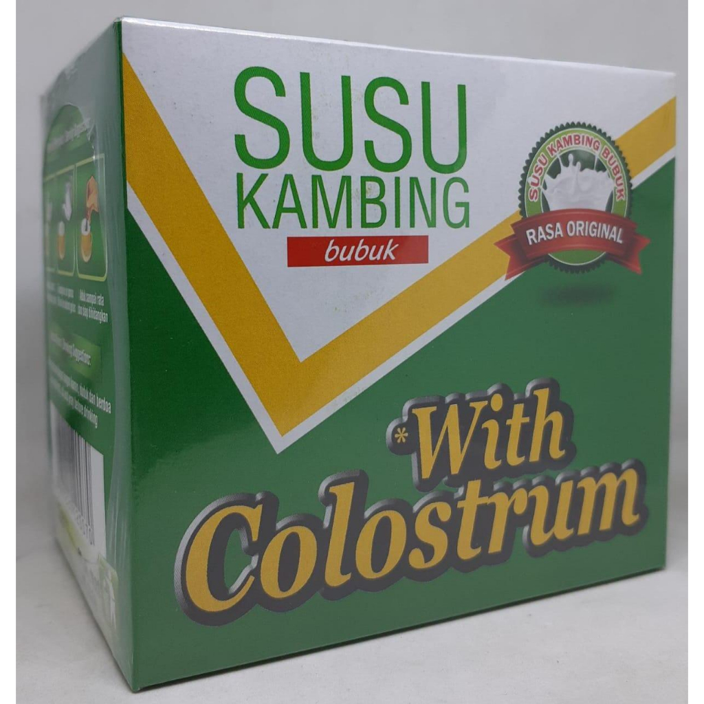 

1 Boxs Susu Kambing MY GOAT GOLD With Colostrum Asli isi 10 Sachet