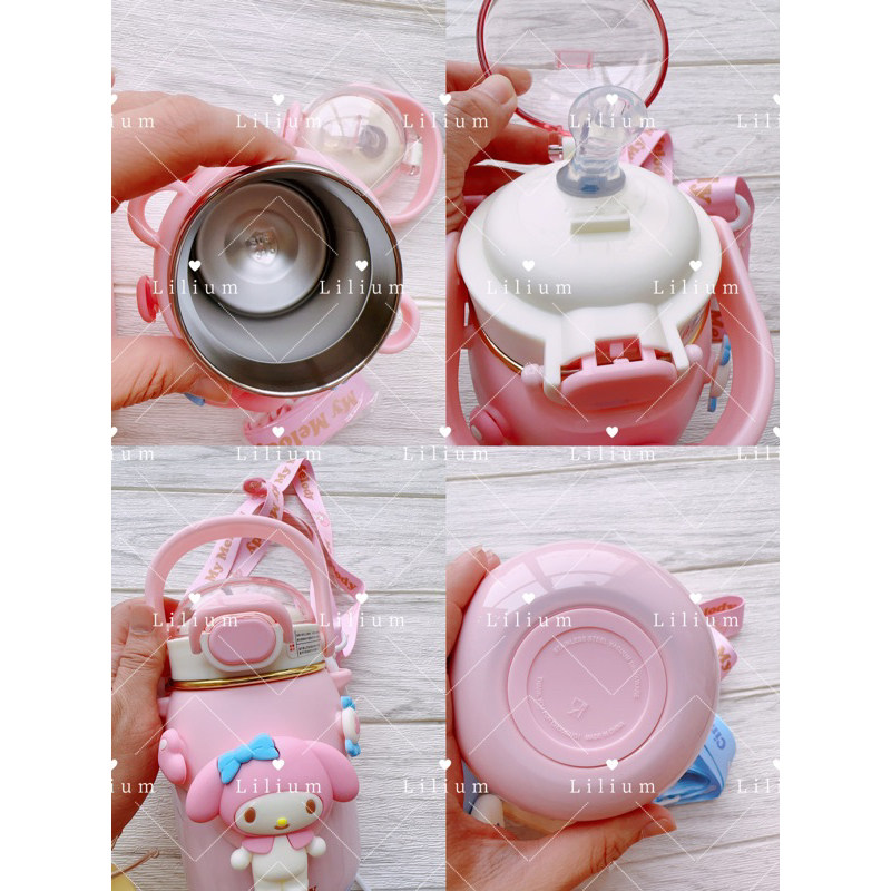 Botol termos sanrio ori 700ml BT018 botol minum anak tumbler melody cinnamorol kuromi pochacco