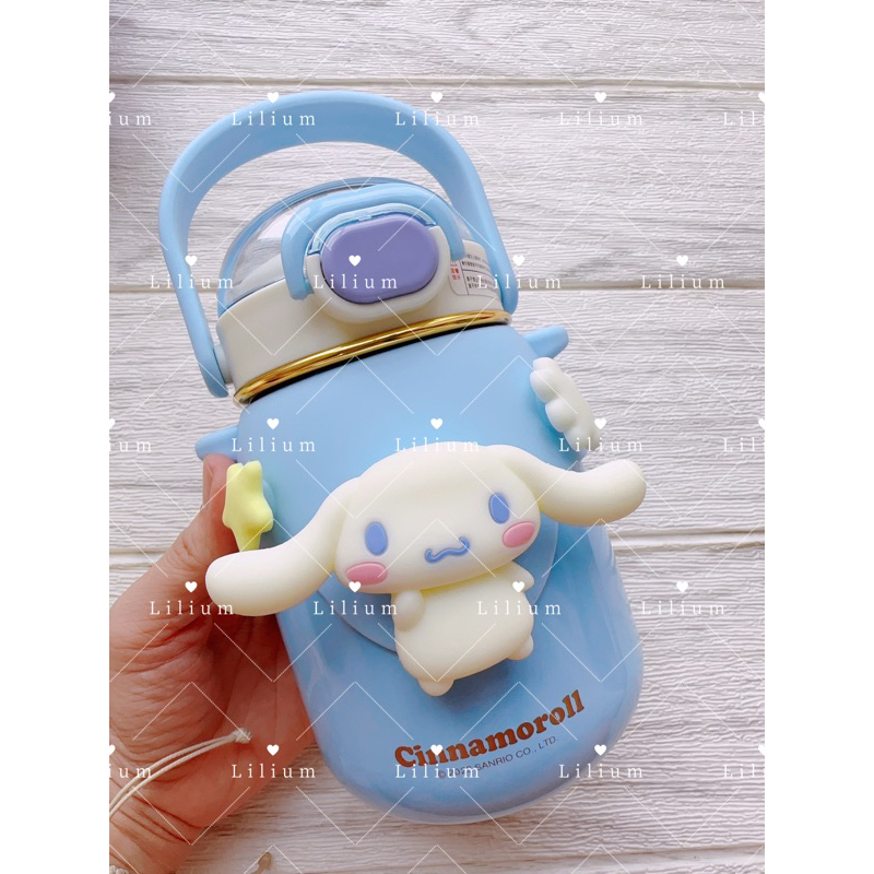 Botol termos sanrio ori 700ml BT018 botol minum anak tumbler melody cinnamorol kuromi pochacco