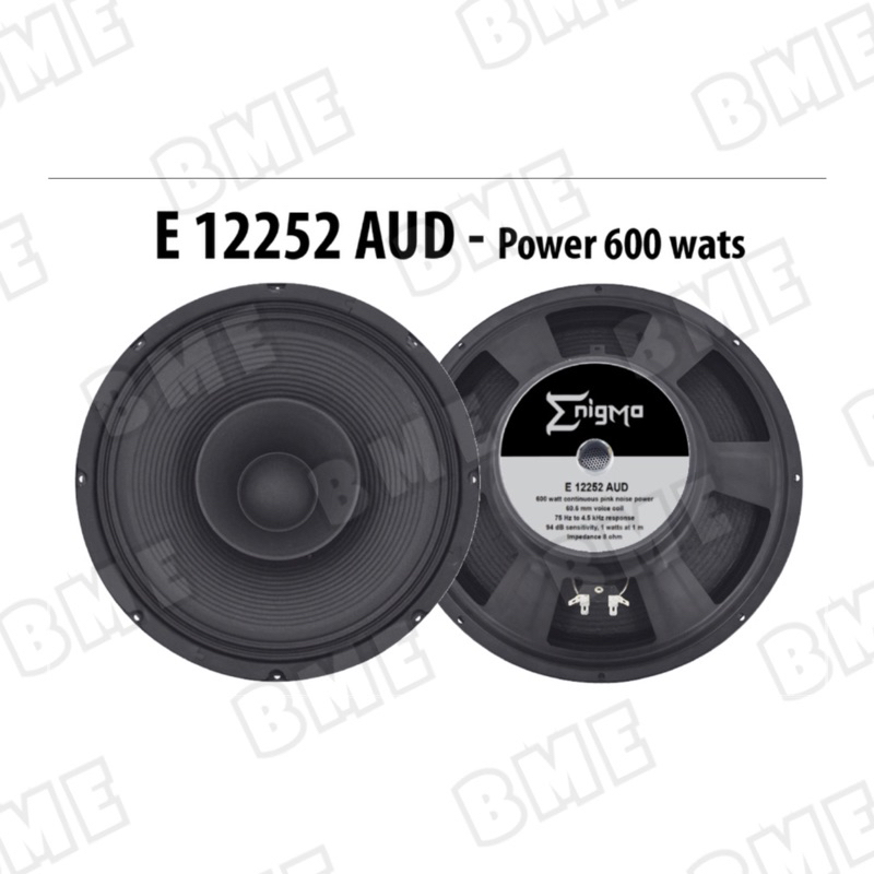 Speaker Enigma 12252 AUD Full Range Speaker E 12252 12252AUD