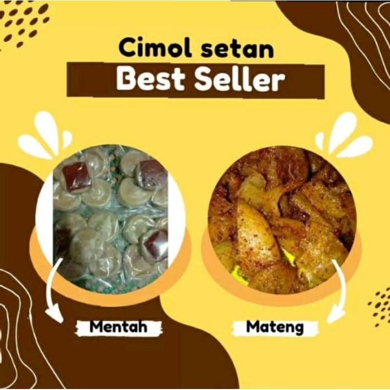 

[RANA] CIMOL SETAN KHAS INDRAMAYU ISI 50 KEPING CIMSET BUMBU TERASI BEST SELLER!