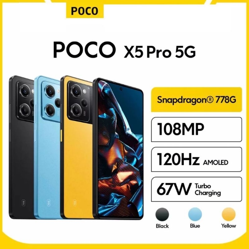 Xiaomi Poco X5 Pro 5G [6GB+128GB - 8GB+256GB Snapdragon