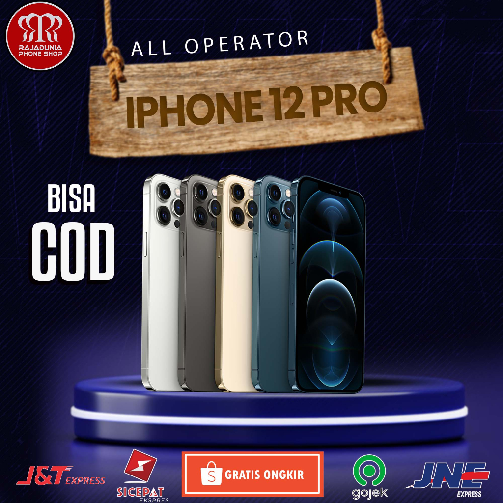 IPHONE SECOND 12 PRO 256 GB 100% MULUS LIKE NEW BISA REQUEST BH