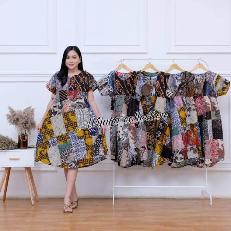 DASTER PAYUNG JUMBO  KAIN PERCA/SAMBUNG JUMBO MURAH ISTIMEWA