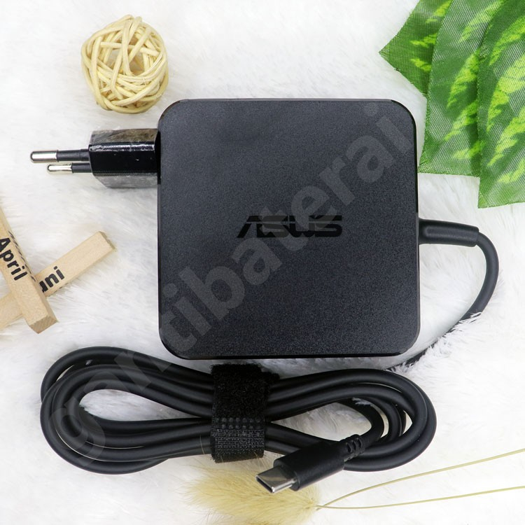 Adaptor Charger Laptop Asus Zenbook 14 UX435 UX435E UX435EG Type C 65W ORIGINAL