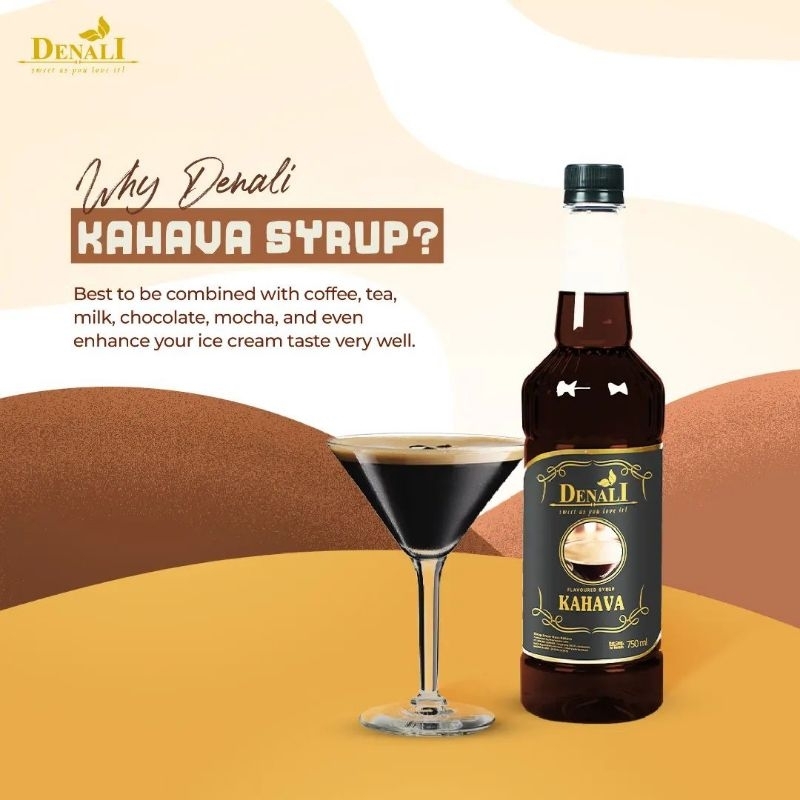 Denali Syrup Kahava 750ml