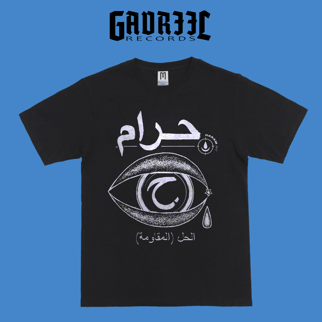 Kaos Band HARAM Eye Tshirt Band Merchandise Hardcore punk