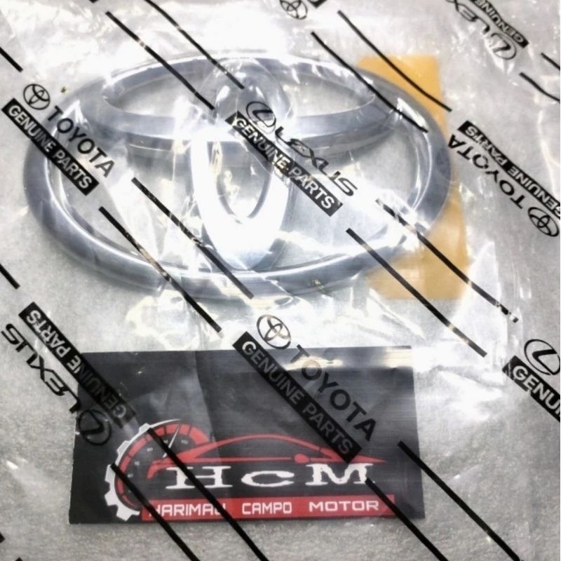 logo emblem Toyota rush lama original Toyota
