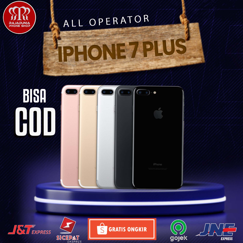 IPHONE SECOND 7 PLUS 32 GB 100% MULUS LIKE NEW BISA REQUEST BH