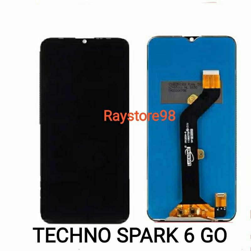 LCD FULSET TECHNO SPARK 6 GO ORIGINAL LCD FULL TOUCHSCREEN BERGARANSI