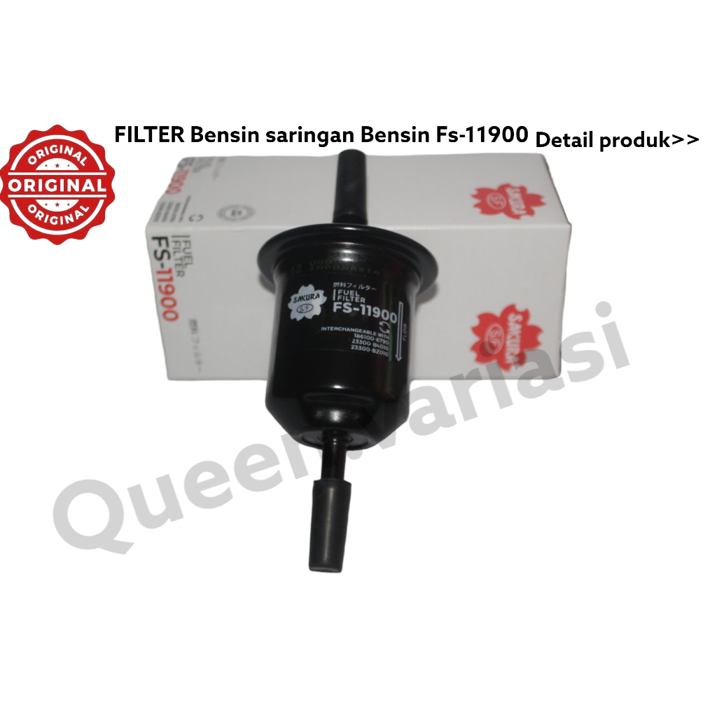 FILTER BENSIN MOBIL GRAND NEW AVANZA XENIA SARINGAN BENSIN ORIGINAL FS-11900