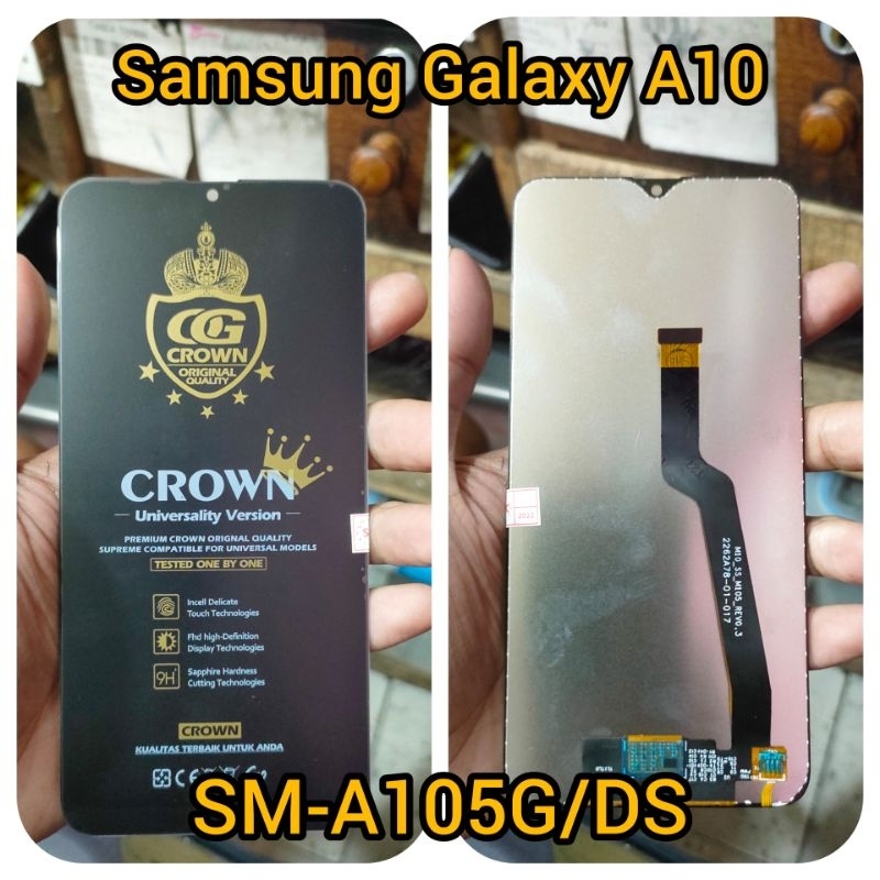 lcd touchsreen ts fulset samsung galaxy A10 seri hp SM-A105G/DS