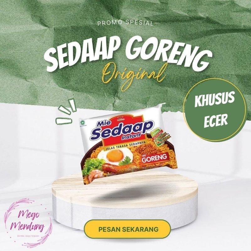 

SEDAAP Goreng 90g exp 2024