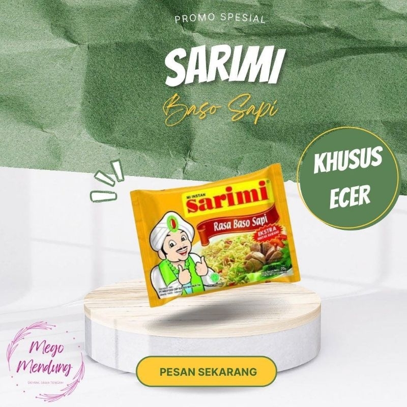 

Sarimi Baso Sapi 70g exp 2024