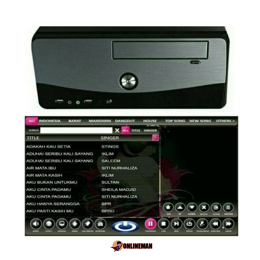 PC PLAYER KARAOKE 2TB (ANDROID BISA) TERMURAH ONLINEMAN