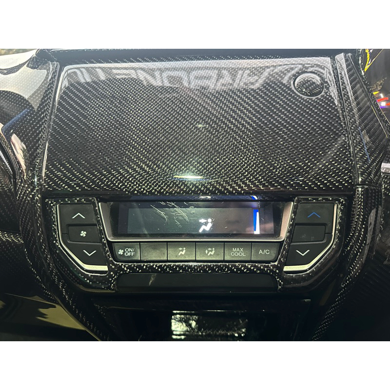 Cover tempel list display ac brio/mobilio/brv carbon kevlar