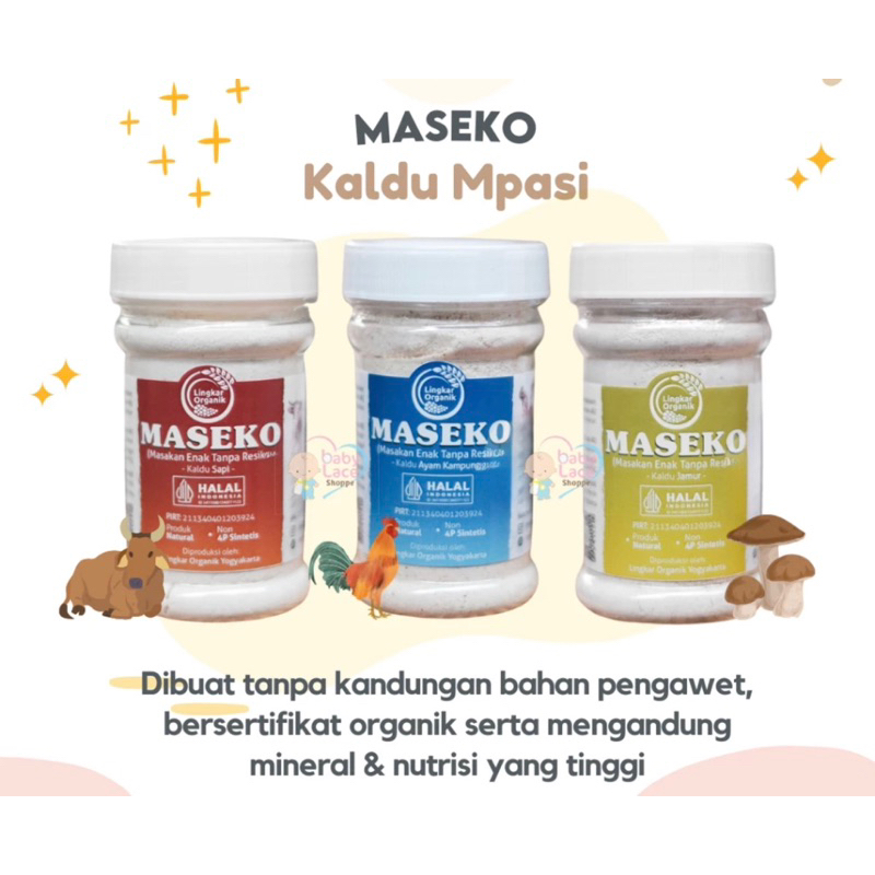 

Maseko ( Masakan Enak Bebas Resiko ) | kaldu mpasi non msg