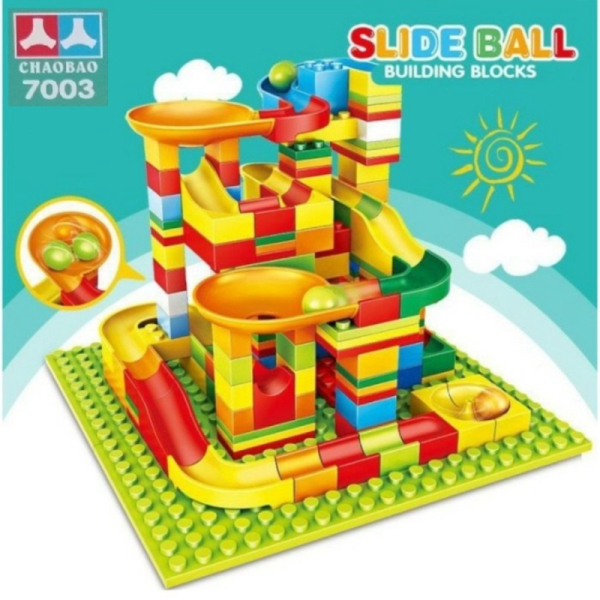 

Dijual Mainan Track Maze Slide Ball Building Blocks DIY Maze Ball Marble Run Diskon